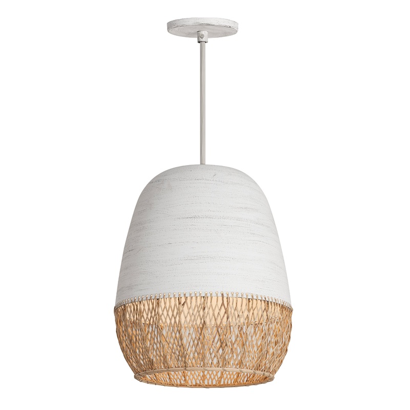 Tamba 1-Light Pendant Ivory