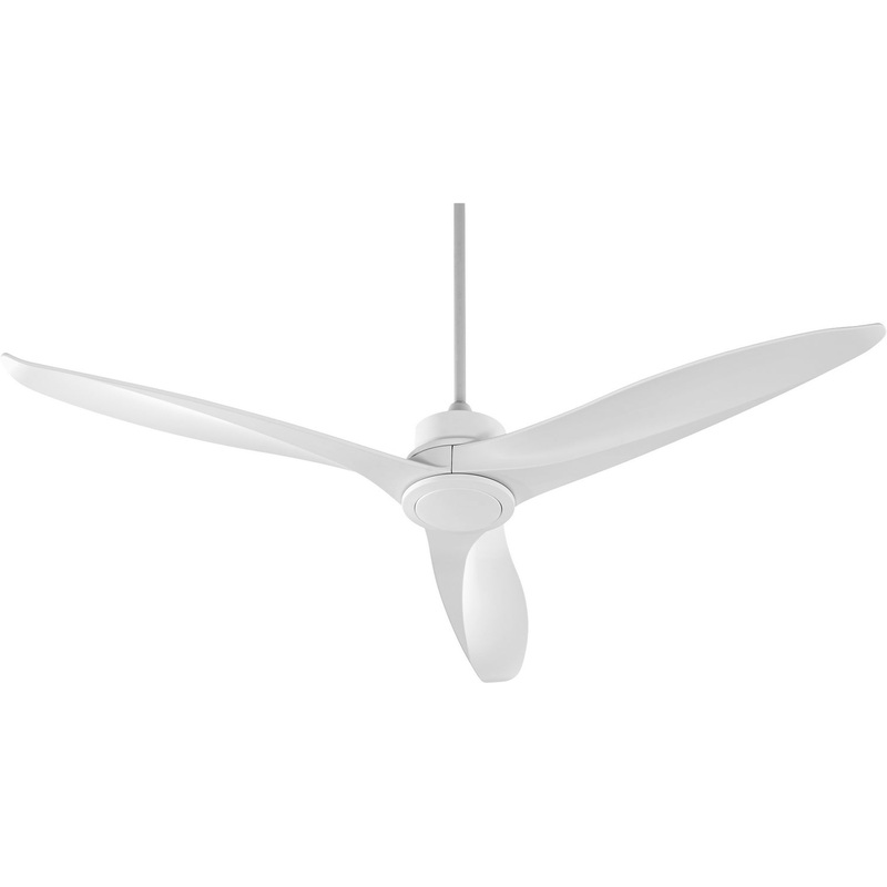 60″ Ceiling Fan from the Kress Collection in Studio White Finish by Quorum