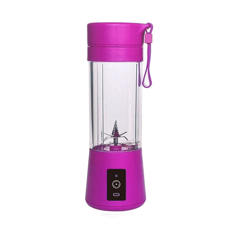 Dark Purple Portable Blender USB Rechargeable – Personal Size Smoothie Maker On The Go