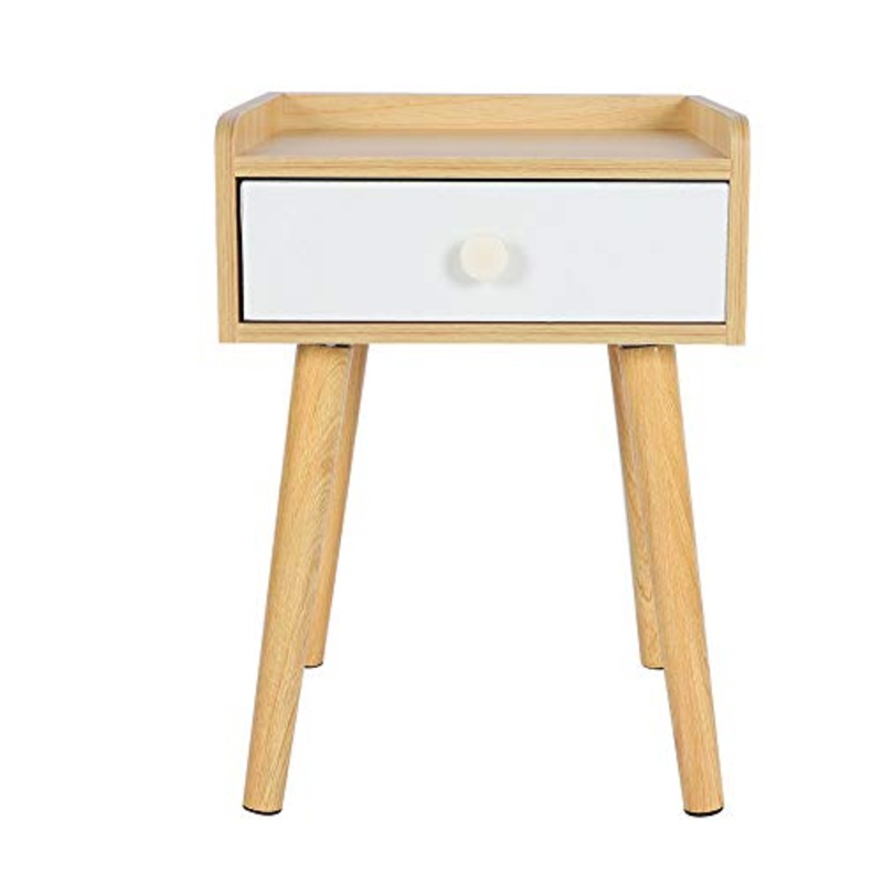 DFGH Comodino Semplice Camera da Letto Moderna da Letto Comodino Cassetto Cassetto Mobile Comodino (Colore Legno)