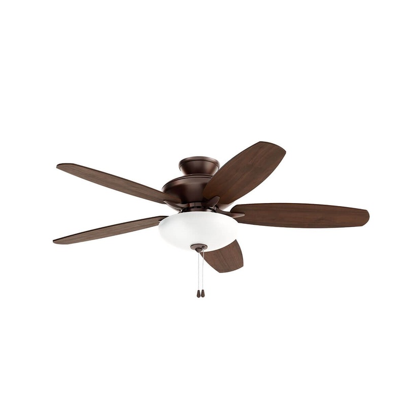Kichler 330161OBB 52″ Ceiling Fan, Oil Brushed Bronze
