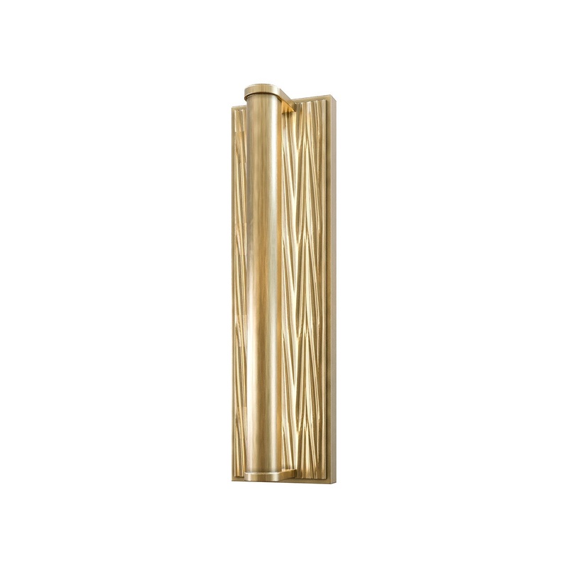 LED Bathroom Fixture from the Kensington Collection in Urban Bronze|Vintage Brass Finish by Alora