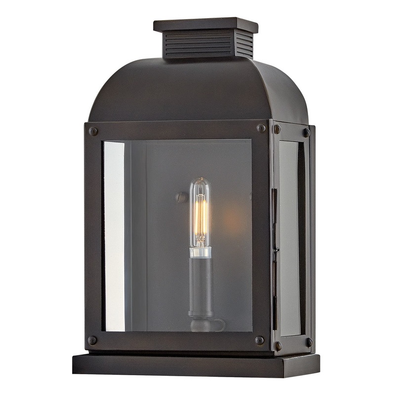 LED Wall Mount from the Tiverton Collection in Dark Oxidized Brass Finish by Hinkley
