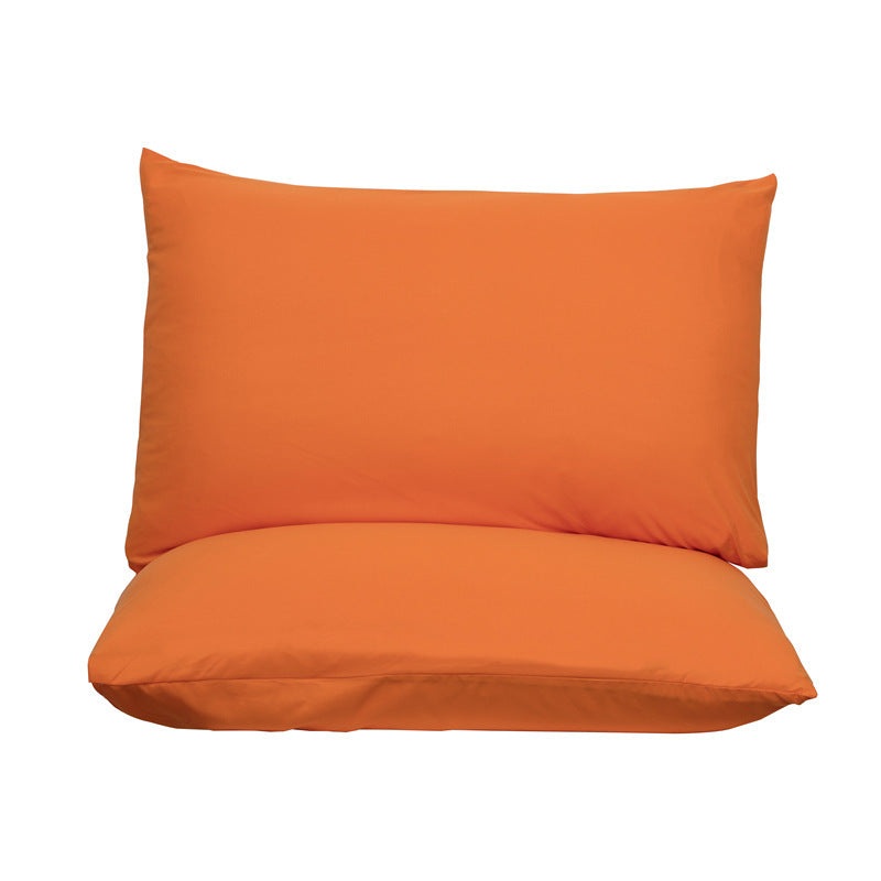 Orange Ultra Soft Brushed Waterproof Pillow Protectors (Set of 2) – 50x70cm, Stain & Spill Guard for Bed Pillows(Note: pillow core not included)
