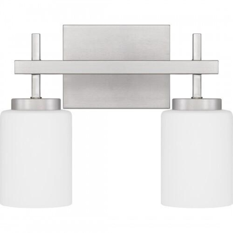 Quoizel WLB8613BN Wilburn Bath 2 light led brushed nickel Bath Light