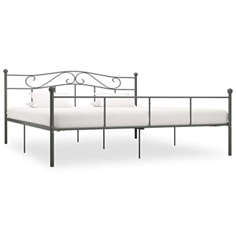 SKM Giroletto Grigio in Metallo 180×200 cm (19.9kg)