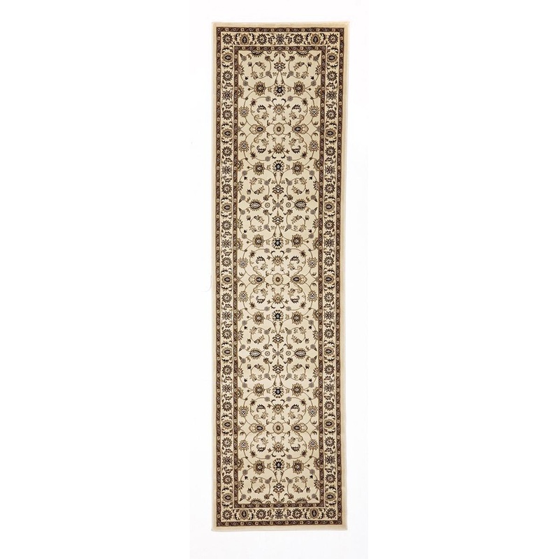 Sydney 1 Ivory Ivory Runner Rug by Rug Culture – 400X80CM – RUNNER