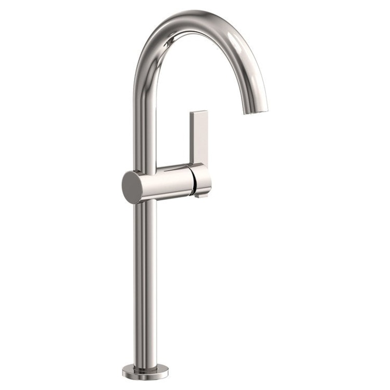 Vessel Faucet Priya 1 Lever ADA Polished Nickel 1.2 Gallons per Minute