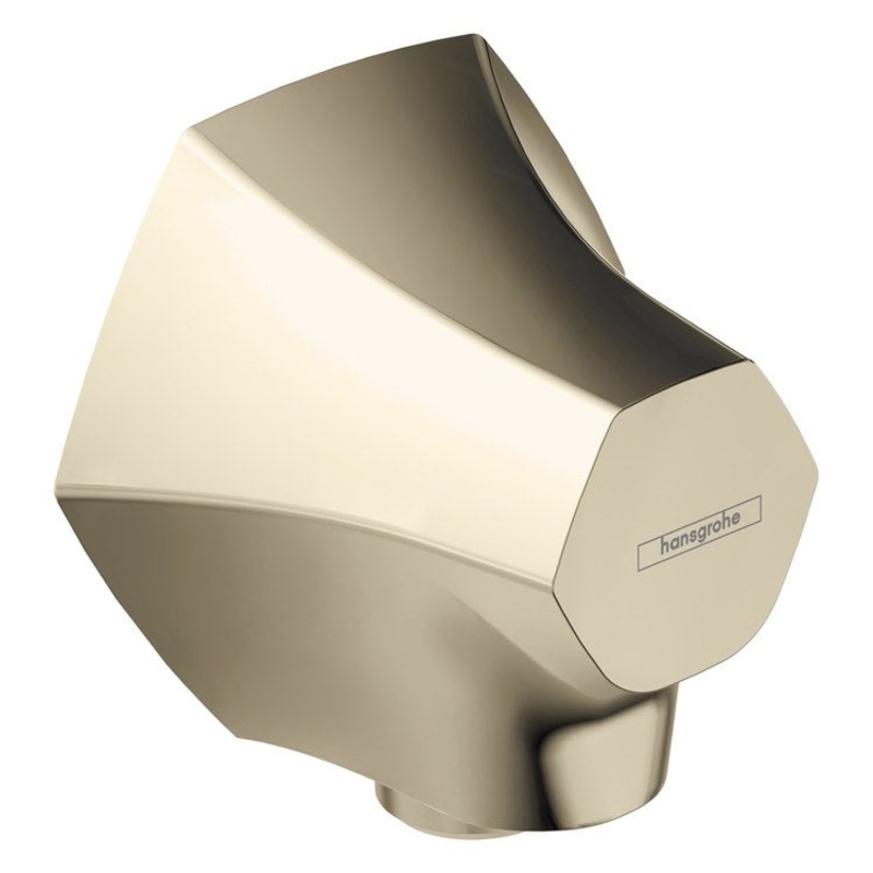 Wall Outlet Locarno Supply Elbow Polished Nickel for Handshower Holder