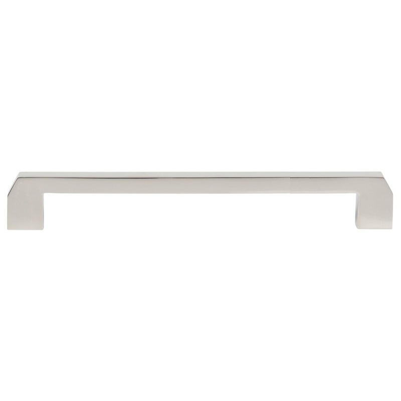 Atlas Homewares Indio Pull 8 13/16 Inch Polished Stainless Steel