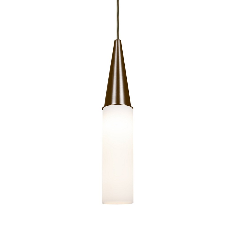 Besa 1JT-METRO14-BR Besa Metro 14 Pendant One Light Pendant Bronze
