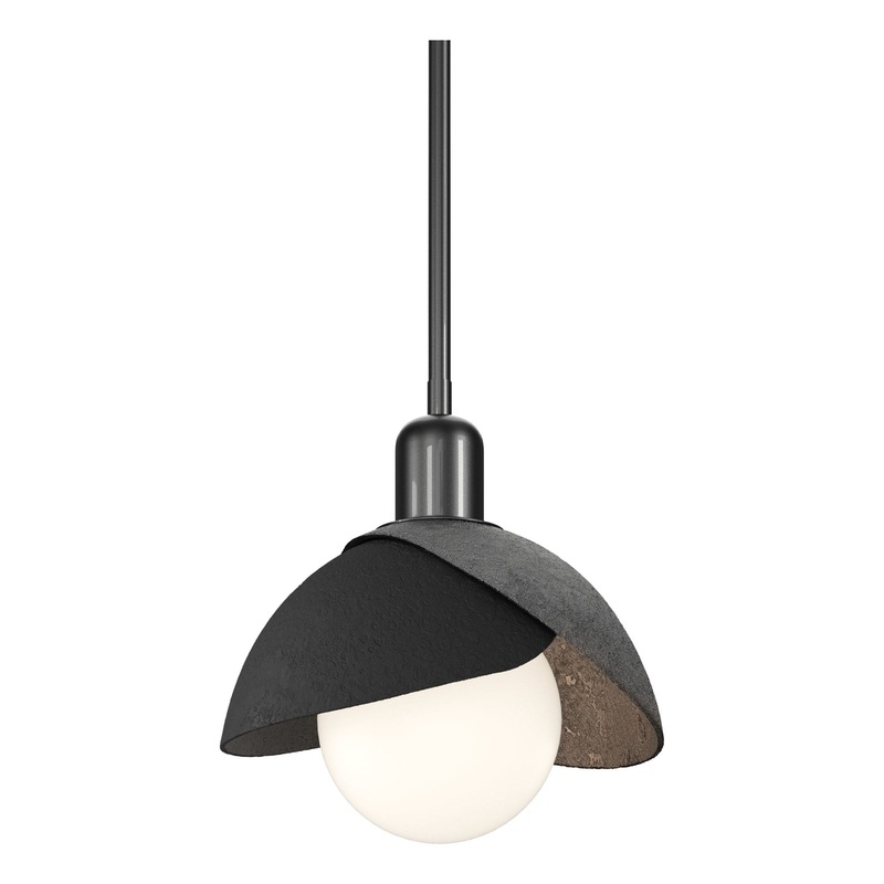 Brooklyn Double Shade Mini Pendant Ink Black