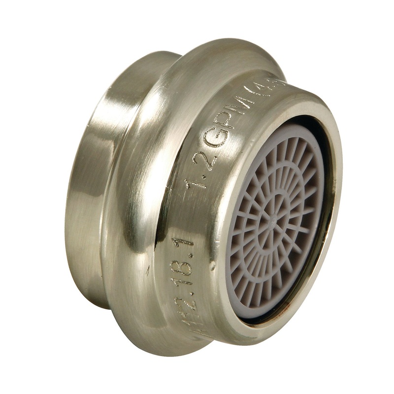 Cal Green Z12KBSA1608 1.2 GPM Female Aerator, Brushed Nickel