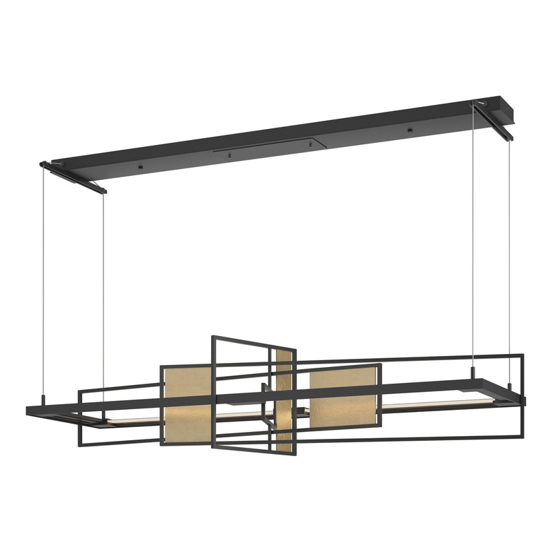 Summer LED Pendant Black Soft Gold