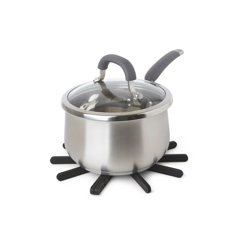 Fanfare Trivet (Set of 2) Black