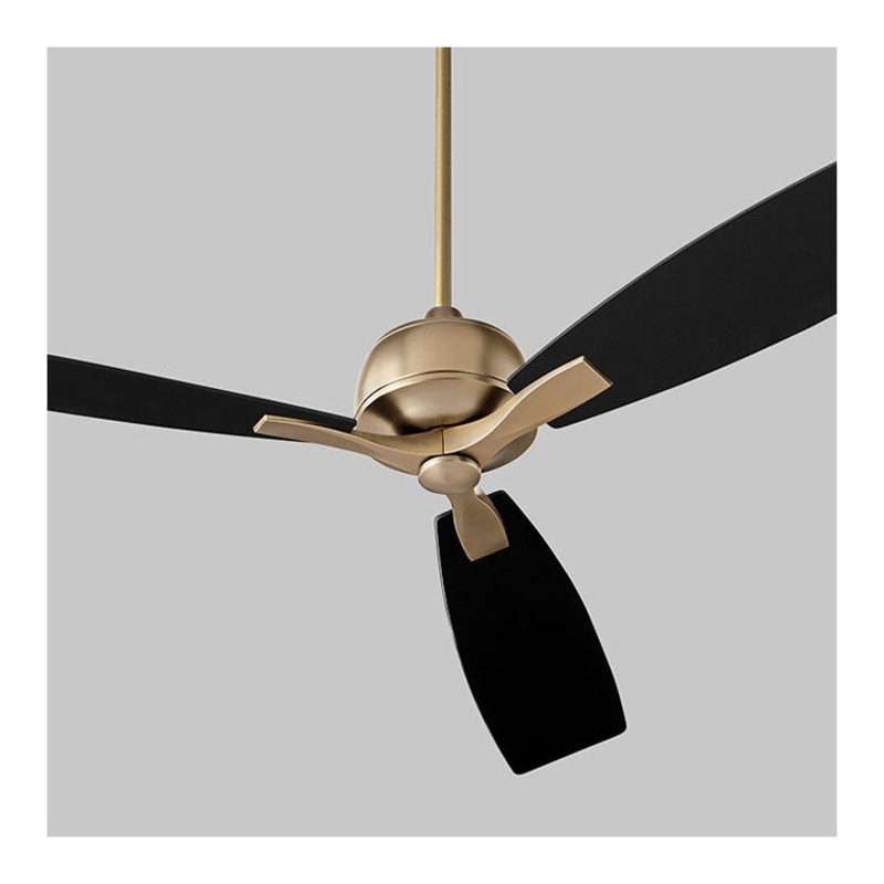 Juno 60″ Three-Blade Ceiling Fan – Aged Bronze