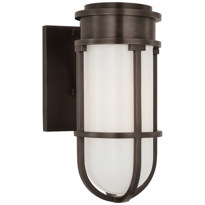 LED Wall Sconce from the Gracie Collection in Bronze Finish by Visual Comfort Signature