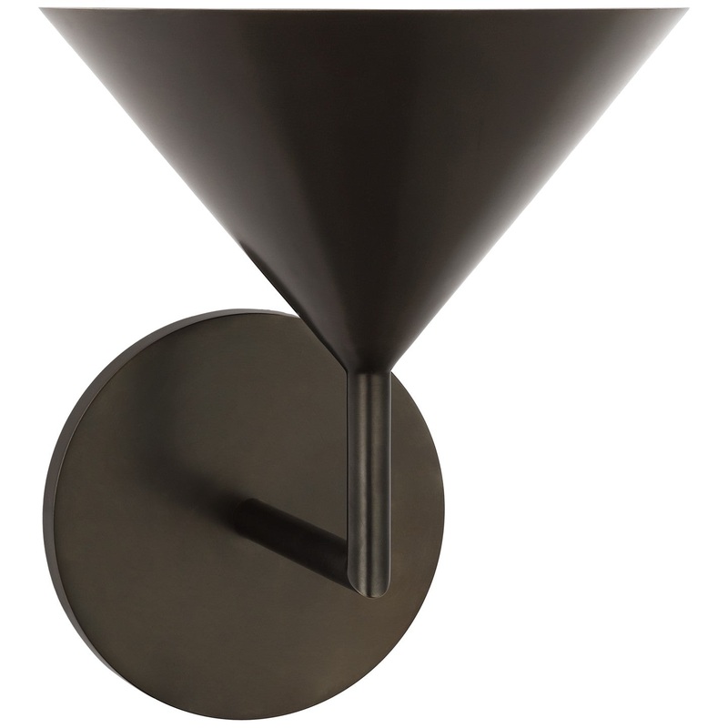 LED Wall Sconce from the Orsay Collection in Bronze Finish by Visual Comfort Signature