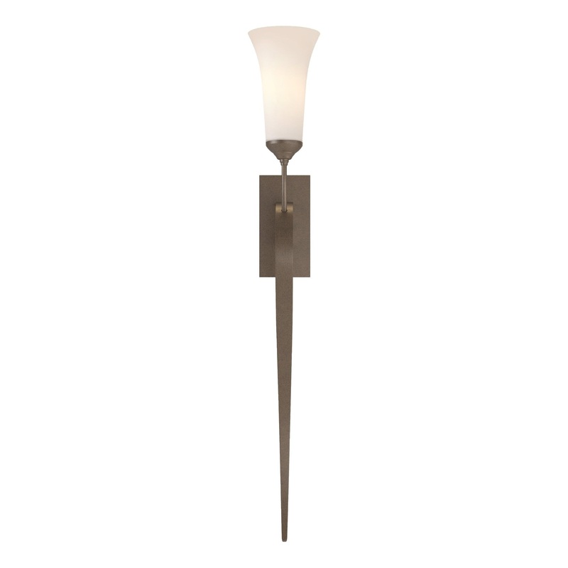 Sweeping Taper Sconce Bronze