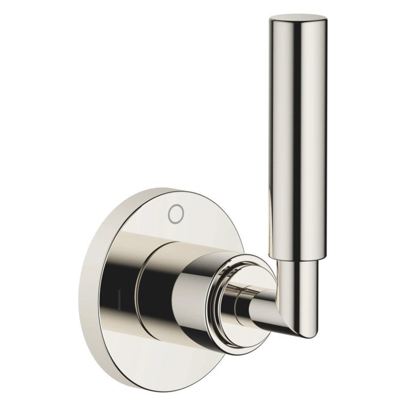 Diverter Trim TARA Wall Mount Concealed Two-Way with Shut-Off Function Platinum 1 Lever ADA
