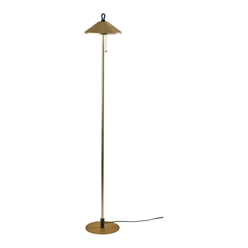 Kaden Floor Lamp Antique Brass