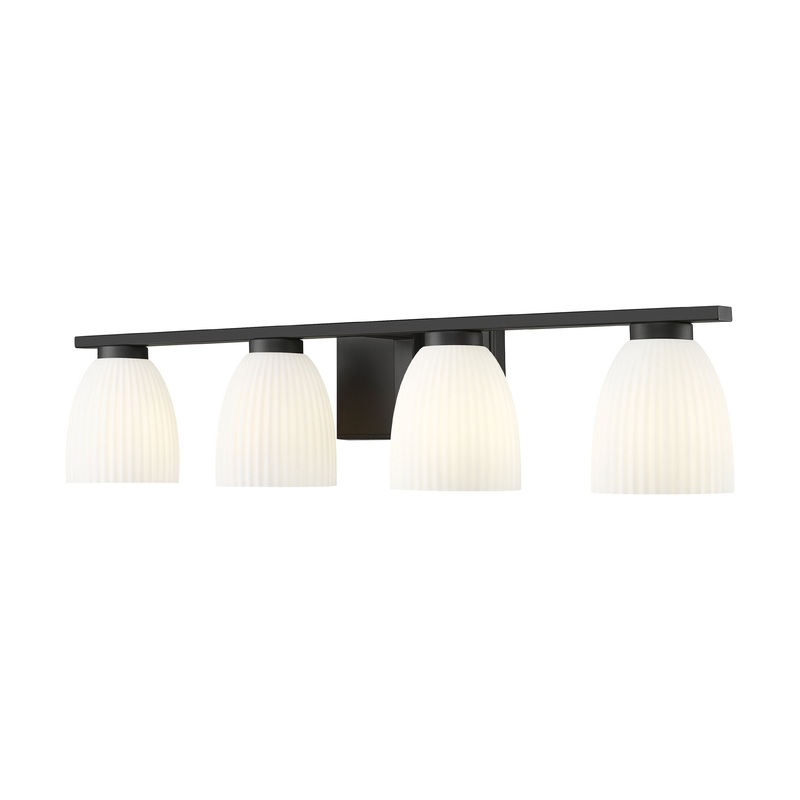 Naya 4-Light Vanity Matte Black