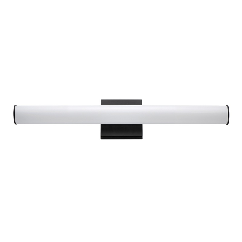 Rail 24″ LED Bath Vanity 5CCT Black