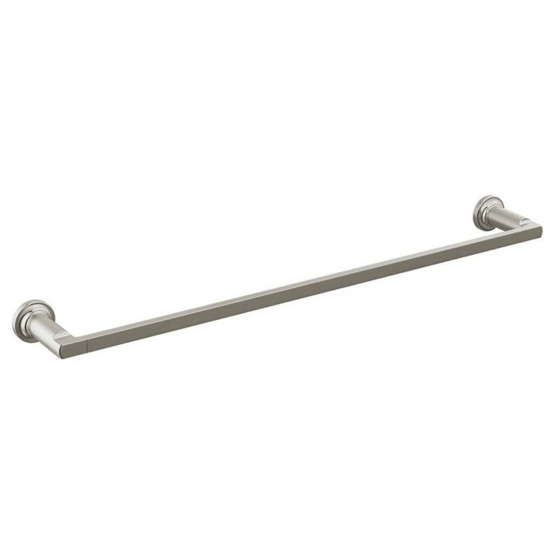 Towel Bar Tetra 24 Inch Brilliance Stainless Brass 3-1/2 Inch Wall Mount
