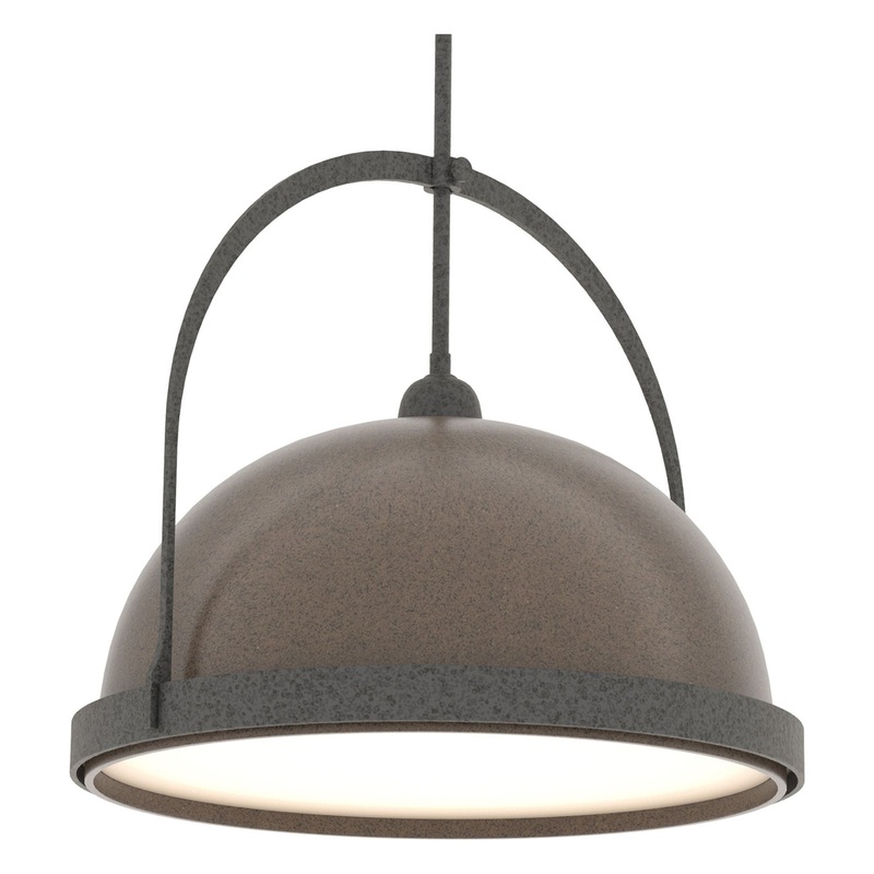 Atlas Large Pendant Natural Iron Bronze