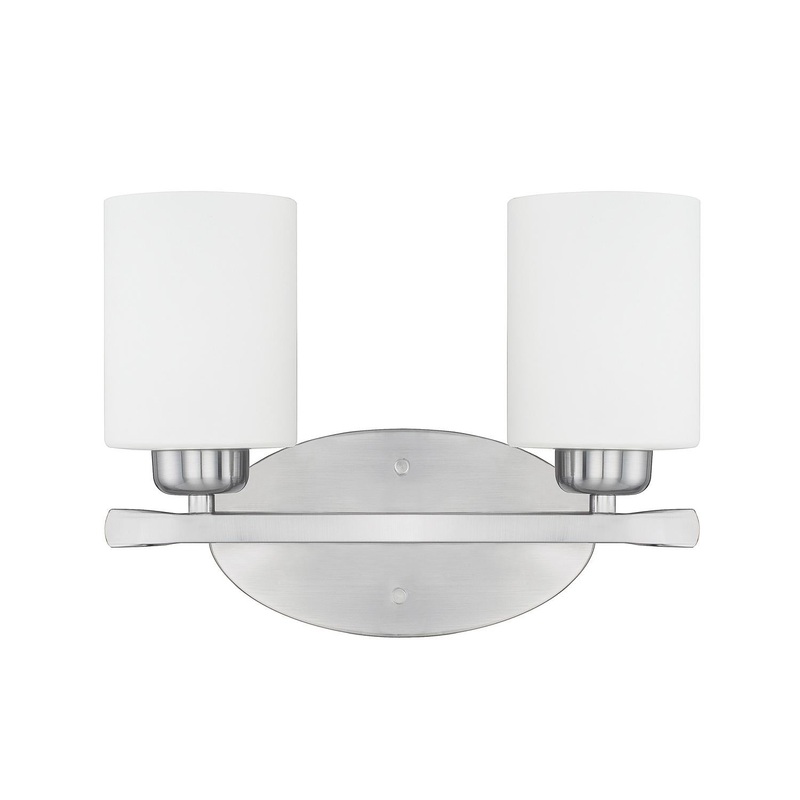 Capital Lighting 115221BN-338 Dixon 2 Light Vanity Brushed Nickel