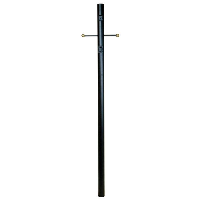 Craftmade Z8794-RT Smooth Direct Burial Post Rust (Discontinued)