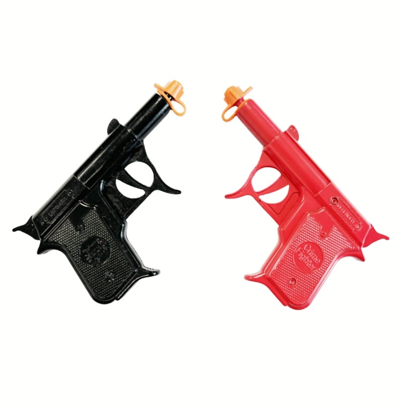 2 PCs of Diecast metal spud gun pack red + black – 2 Black