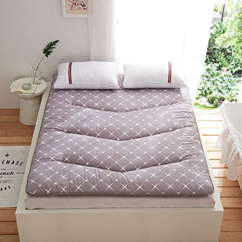 Futon giapponese materasso Tatami, albero di Natale per i bambini materasso, Tappetino pieghevole letto portatile materassino da campeggio bambini Sleeping Pad Piano Lounger Divano Letto,A,150* 200cm