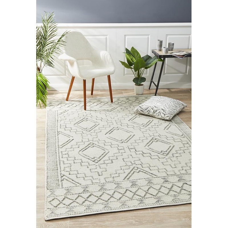 Hudson 802 Ivory by Rug Culture – 280X190CM – RECTANGLE