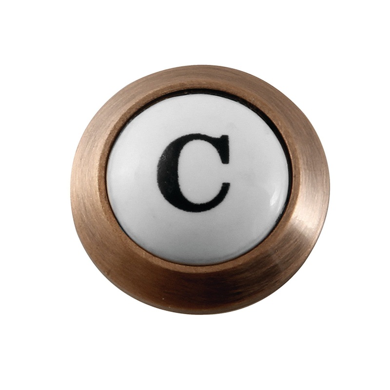 KSHI116PXACC Cold Handle Index Button, Antique Copper