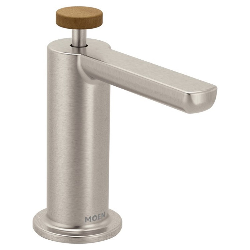 Soap Dispenser Tenon Modern Spot Resist Stainless Steel Deck Mount 18 Ounce