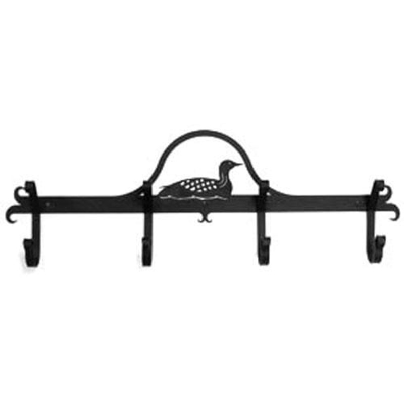Village Wrought Iron CB-116 Loon Coat Bar