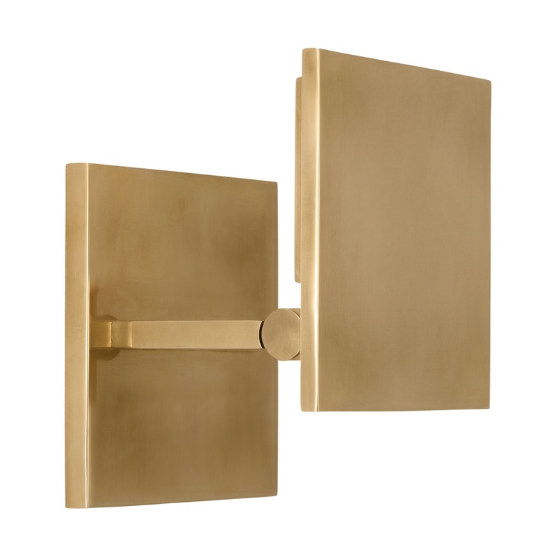 Angolo 6 Sconce Hand Rubbed Antique Brass
