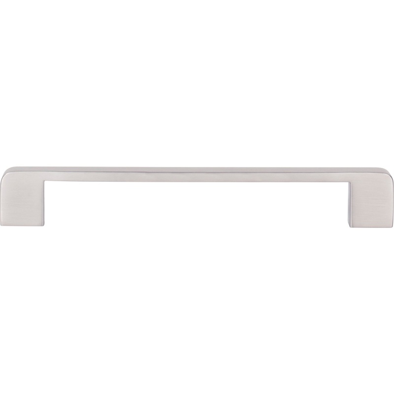Atlas Homewares Clemente Pull 7 9/16 Inch Brushed Stainless Steel