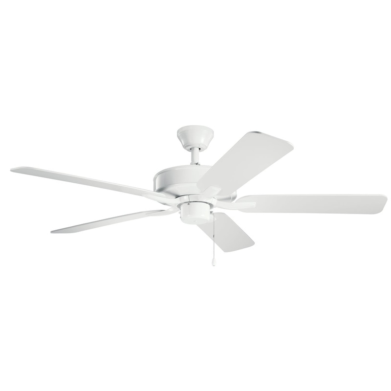 Kichler 330018WH 52″ Ceiling Fan, White