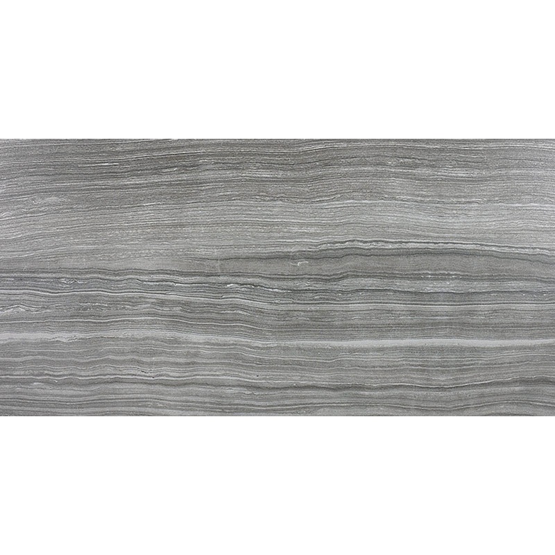 12″ x 24″ Eramosa Polished Carbon Rectified Porcelain Tile 69-838