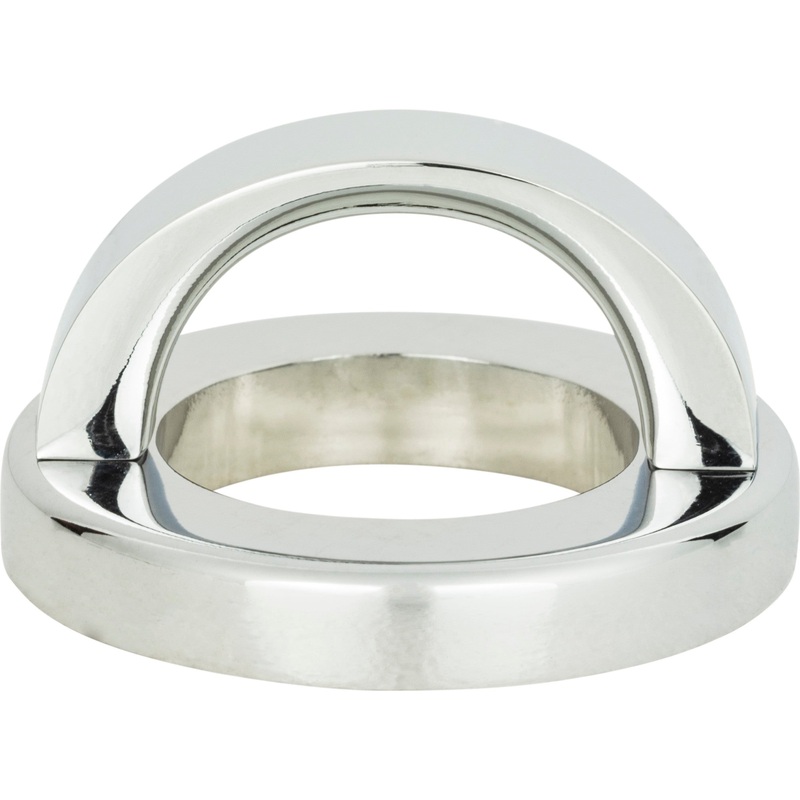 Atlas Homewares Tableau Round Base and Top 1 7/16 Inch (c-c) Polished Chrome