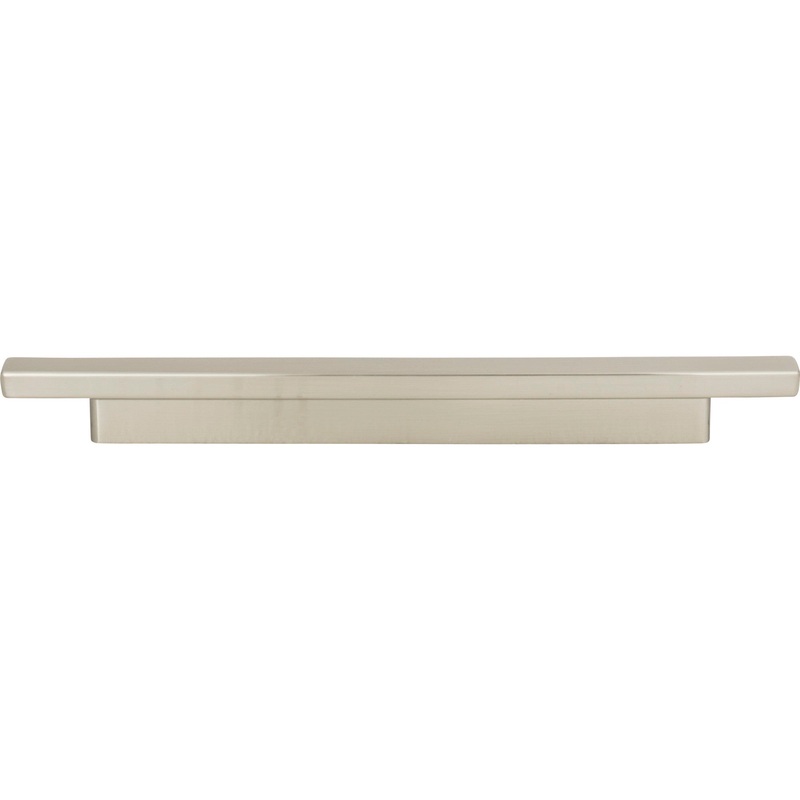 Atlas Homewares Tom Tom Pull 6 5/16 Inch (c-c)  7 9/16 Inch Brushed Nickel