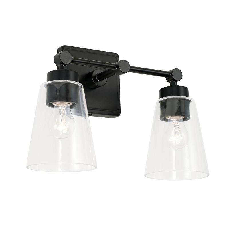 Capital Lighting 121821MB-432 Rory 2 Light Vanity Matte Black