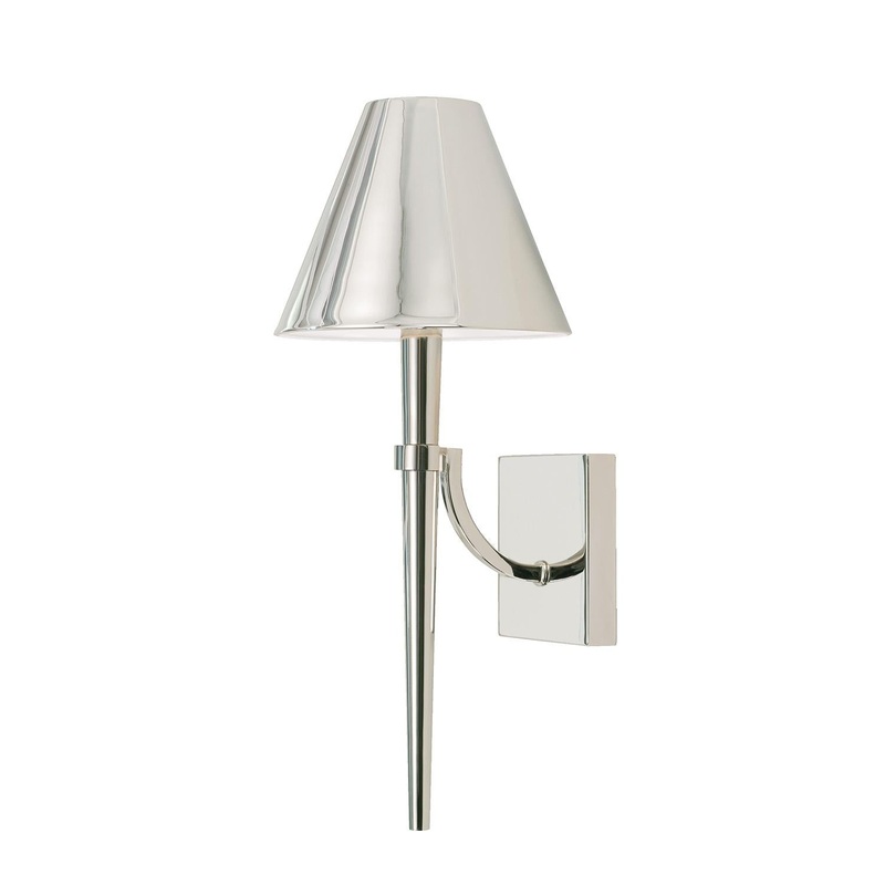 Capital Lighting 645911PN Holden 1 Light Sconce Polished Nickel