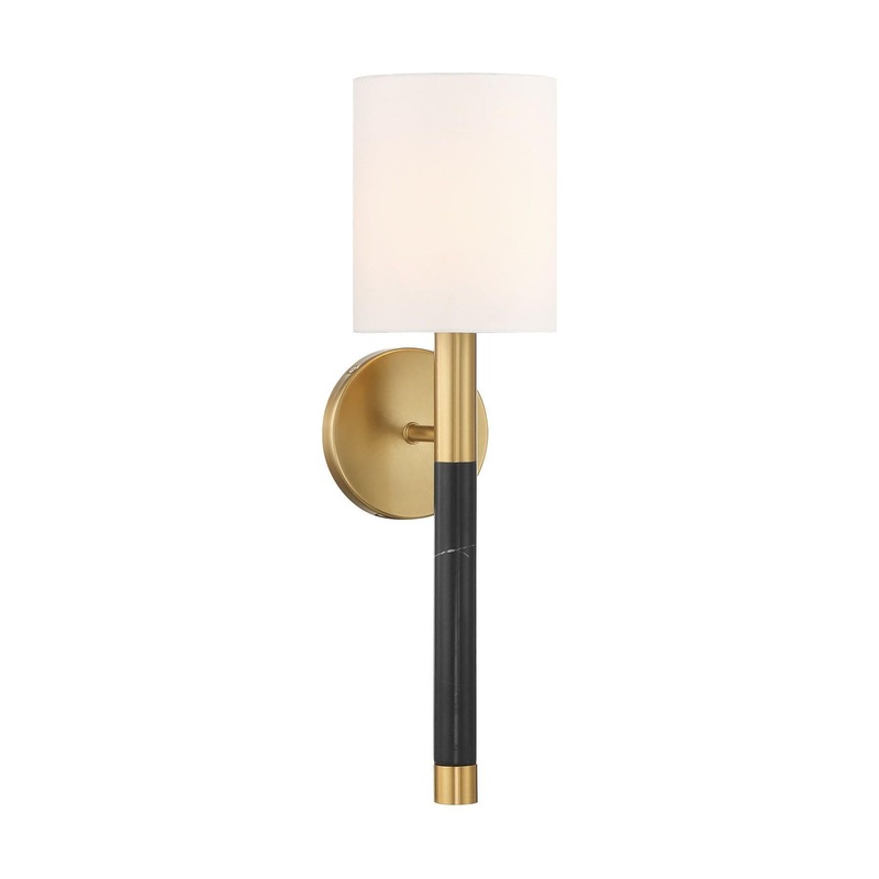 Conrad 1-Light Wall Sconce Warm Brass