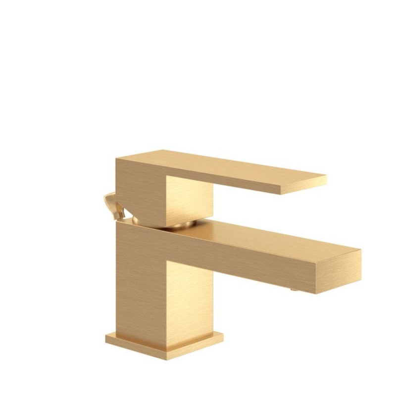 Lavatory Faucet Duro 1 Lever ADA WaterSense Brushed Bronze 1.0 Gallons per Minute Push Pop 1 Hole