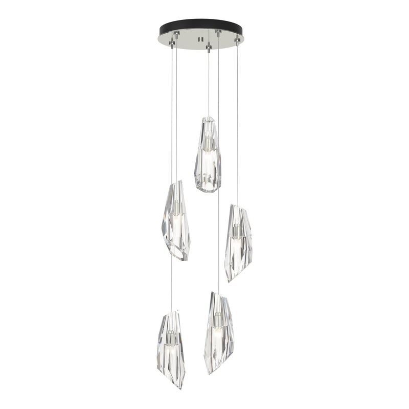 Luma 5-Light Pendant Sterling