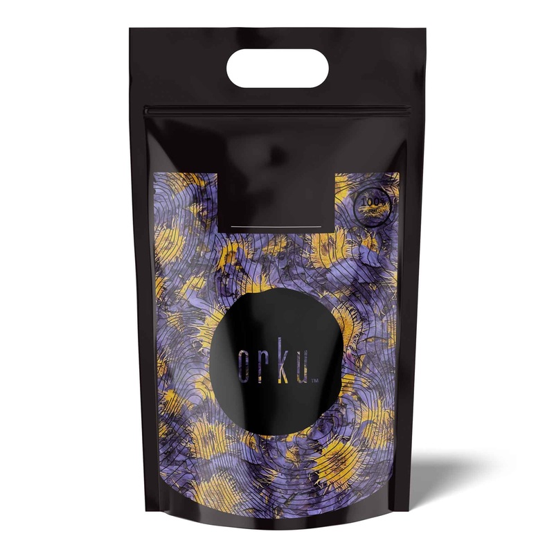 Orku 500g Dried Blue Lotus Flowers – Whole Open Lily Nymphaea Caerulea