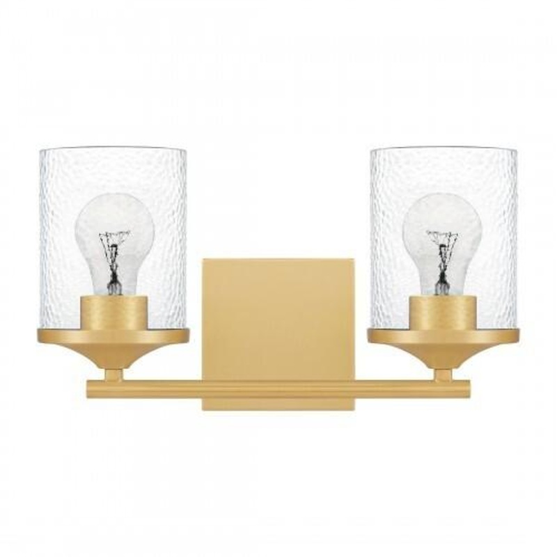 Quoizel ABR8614AB Abner Bath 2 light aged brass Bath